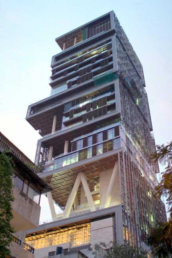 Antilia is the world’s most expensive house for $1 billion Antilia is the world’s most expensive house for $1 billion
