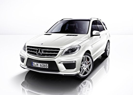 2012 Mercedes Benz ML63 AMG unveiled