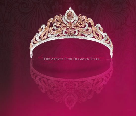 Argyle Pink Diamond Tiara is bought by an Australian Jeweler Argyle Pink Diamond Tiara is bought by an Australian Jeweler