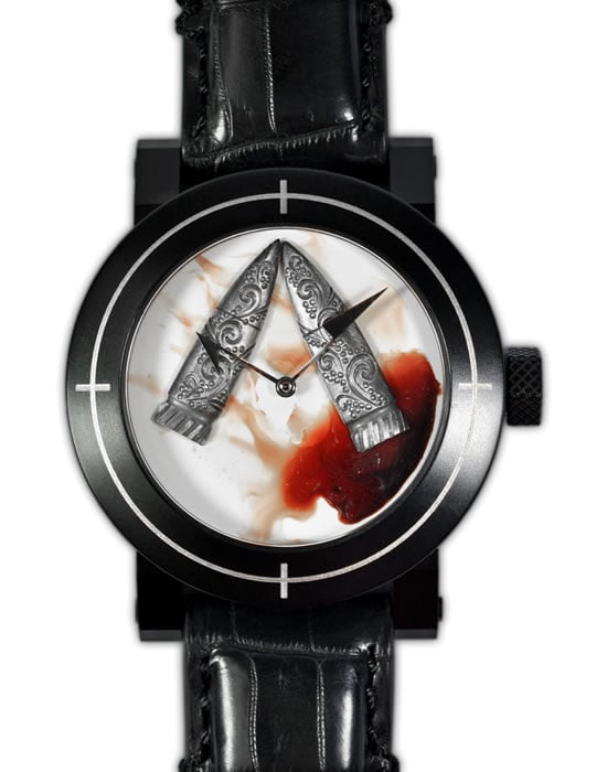ArtyA Blood and Bullet watch celebrates Halloween ArtyA Blood and Bullet watch celebrates Halloween