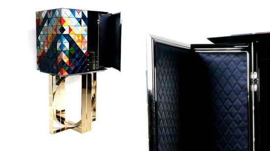 Boca do Lobos Pixel Cabinet adds the perfect balance to a room Boca do Lobos Pixel Cabinet adds the perfect balance to a room