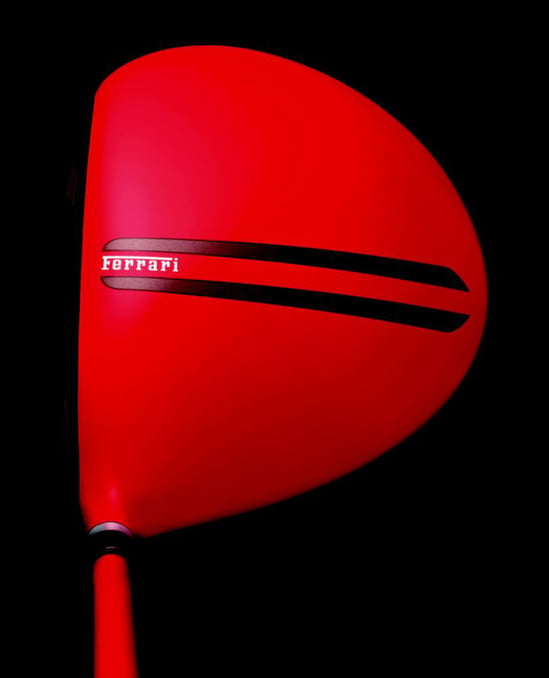 Ferrari teams up with Cobra Puma Golf for special edition golf paraphernalia