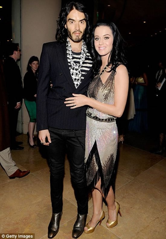 Katy Perry gifts Russell Brand a $200,000 ticket to space Katy Perry gifts Russell Brand a $200,000 ticket to space