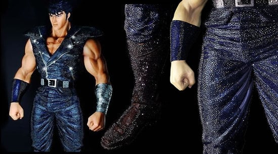 Lifesize Swarovski encrusted Kenshiro doll is valued at $130,000