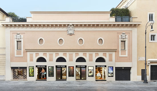 Peek into the Louis Vuitton Maison Etoile Rome