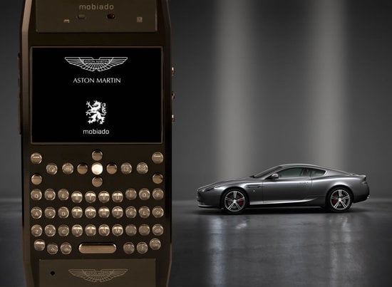 Mobiado unveils Grand 350 Aston Martin cellphone