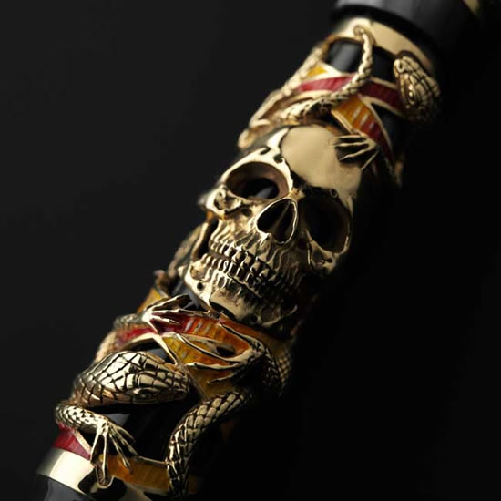 Slyvester Stallone designs Montegrappa Chaos pen Slyvester Stallone designs Montegrappa Chaos pen