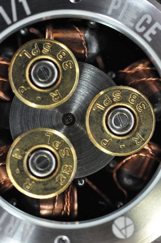 Artya’s one off Son of a Gun watch targets time with real bullets Artya’s one off Son of a Gun watch targets time with real bullets
