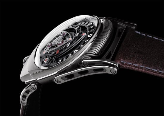 MB&F and Urwerk team up to unveil C3H5N3O9 Experiment ZR012 watch