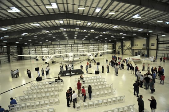 Virgin Galactic unveils a fleet of spaceships to public