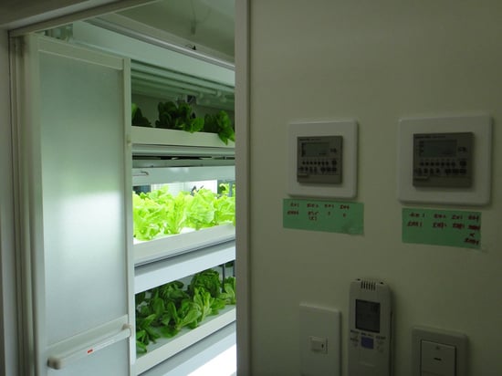 Agri cube helps to set up a personal organic farm in your car park Agri cube helps to set up a personal organic farm in your car park
