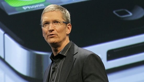 Tim Cook of Apple is the highest paid CEO in the US