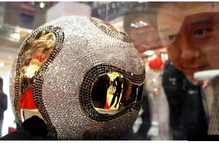 Diamond Studded Football Worth 1.2 Million Dollars