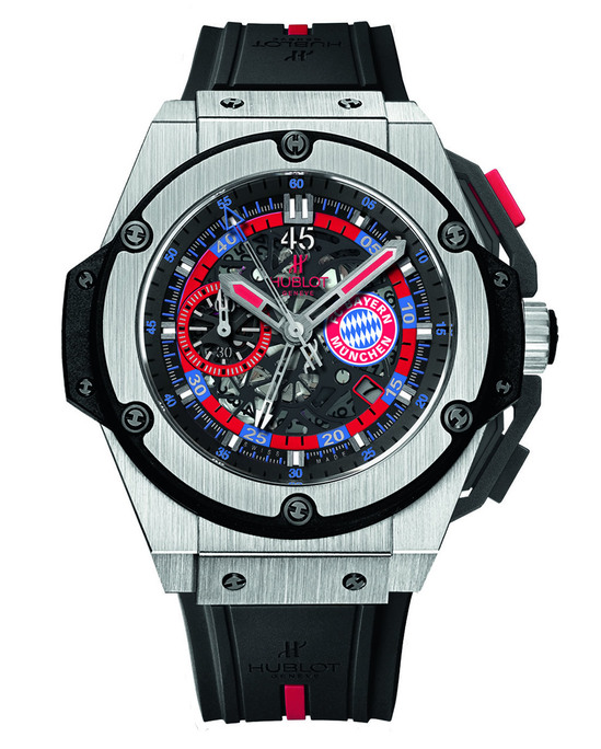 Hublot King Power FC Bayern Munich unveiled to celebrate the German club Hublot King Power FC Bayern Munich unveiled to celebrate the German club