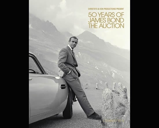Christie’s celebrates 50th anniversary of James Bond films with 007 memorabilia auction