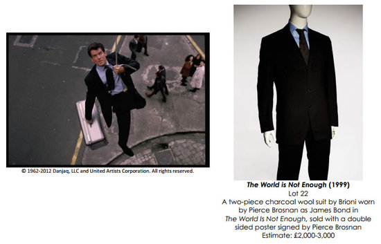 Christie’s celebrates 50th anniversary of James Bond films with 007 memorabilia auction Christie’s celebrates 50th anniversary of James Bond films with 007 memorabilia auction