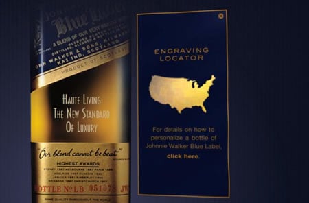 Johnnie Walkers engraving service: great gifting idea for the holidays Johnnie Walkers engraving service: great gifting idea for the holidays