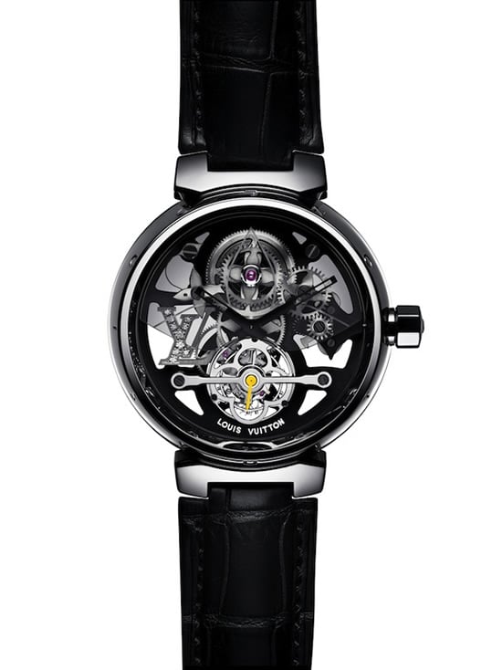 Louis Vuitton Tambour Monogram Tourbillon allows extreme personalization Louis Vuitton Tambour Monogram Tourbillon allows extreme personalization