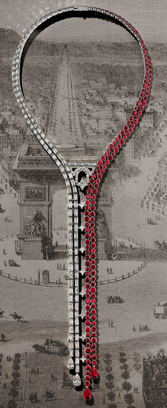 Louis Vuitton introduces Escale á Paris jewelry collection in Place Vendome Louis Vuitton introduces Escale á Paris jewelry collection in Place Vendome