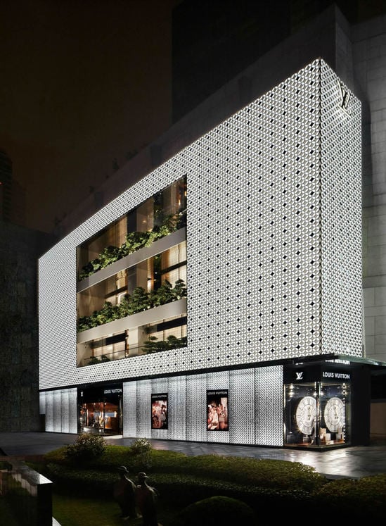 Louis Vuitton’s first and the largest Maison opens in Shanghai, China Louis Vuitton’s first and the largest Maison opens in Shanghai, China