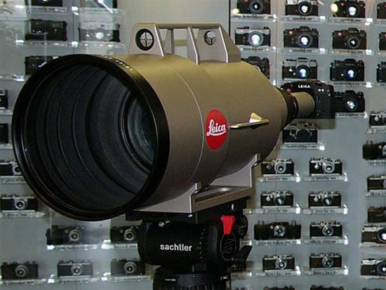 Leica SPO Telyt R 1:5.6/1600mm is the world’s most expensive camera lens