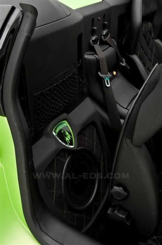This Lamborghini Murcielago Roadster is customized with an automated cigar holder This Lamborghini Murcielago Roadster is customized with an automated cigar holder