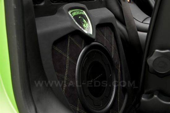 This Lamborghini Murcielago Roadster is customized with an automated cigar holder This Lamborghini Murcielago Roadster is customized with an automated cigar holder