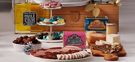 Harrods presents The Opulence hamper for Christmas 2012 Harrods presents The Opulence hamper for Christmas 2012