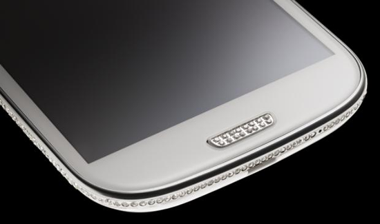 Swarovski crystal packed Samsung Galaxy S III by Amosu Couture priced at $3400 Swarovski crystal packed Samsung Galaxy S III by Amosu Couture priced at $3400