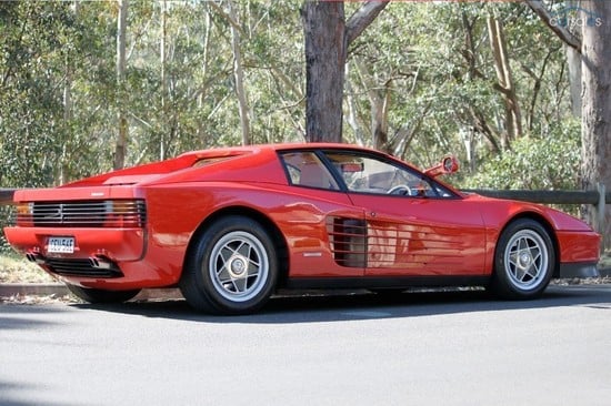 Elton John’s 1987 Ferrari Testarossa is up for grabs