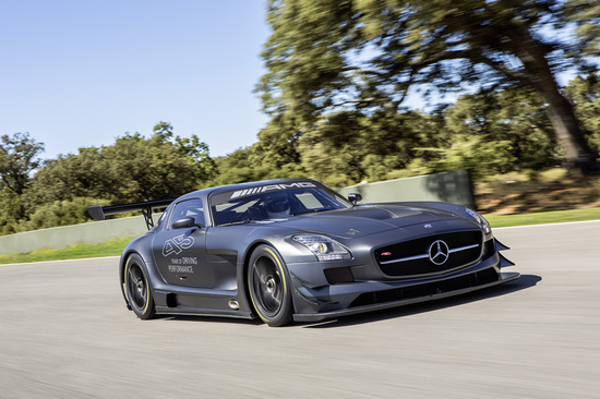 Mercedes Benz SLS AMG GT3 45th Anniversary racecar Mercedes Benz SLS AMG GT3 45th Anniversary racecar
