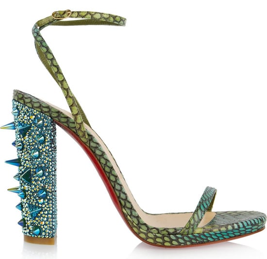 Christian Louboutin Palace 120 Swarovski crystal embellished snake sandals Christian Louboutin Palace 120 Swarovski crystal embellished snake sandals