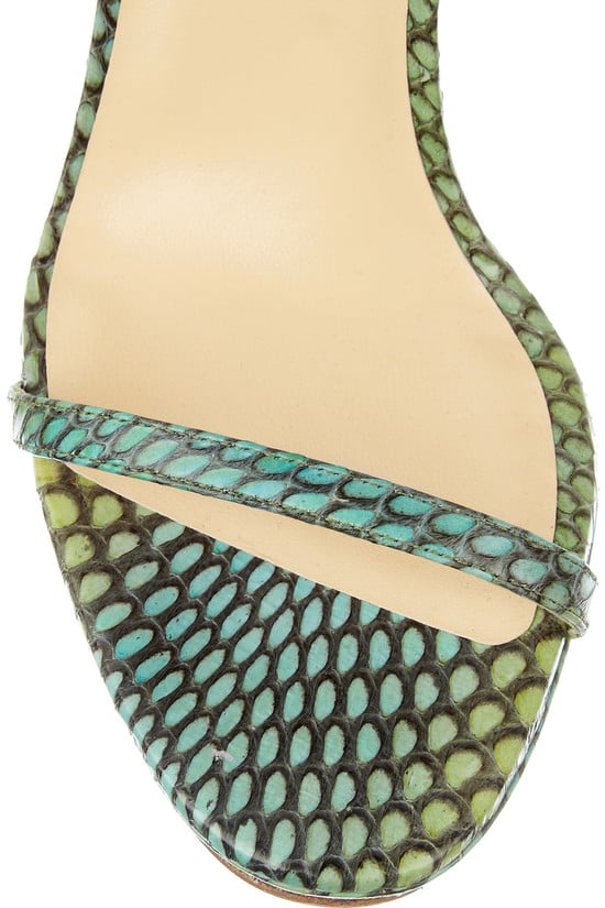 Christian Louboutin Palace 120 Swarovski crystal embellished snake sandals Christian Louboutin Palace 120 Swarovski crystal embellished snake sandals