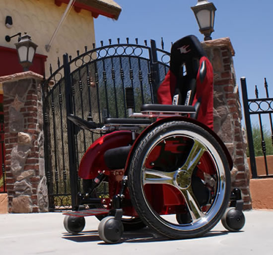 Speedster the Ferrari of wheelchairs