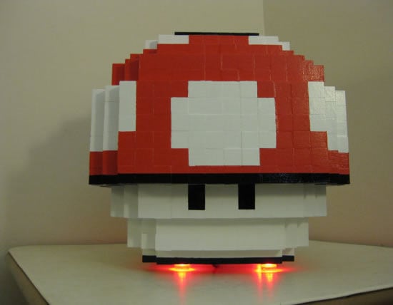 8 Bit Mushroom PC case for Super Mario lovers