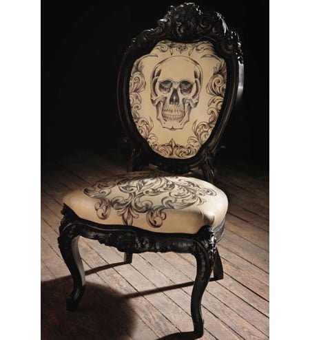 Tattoes chair by Mama Tried is outrageously sinful Tattoes chair by Mama Tried is outrageously sinful