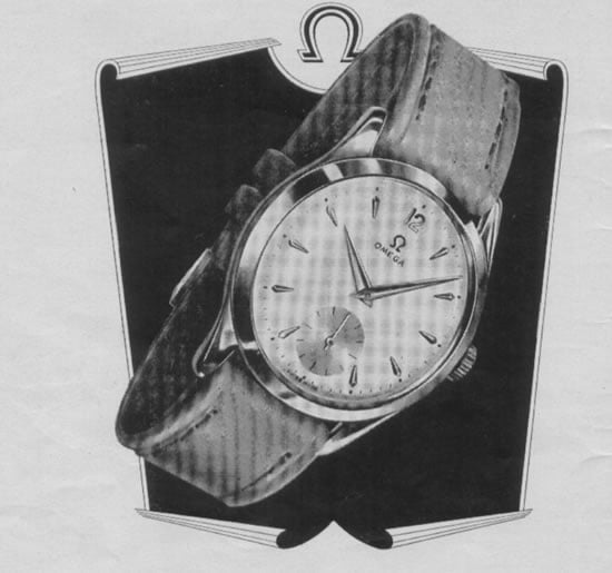 Vintage Ads   Omega 30mm in 1951 Life Magazine