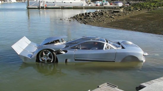Worlds fastest amphibious car is up for sale