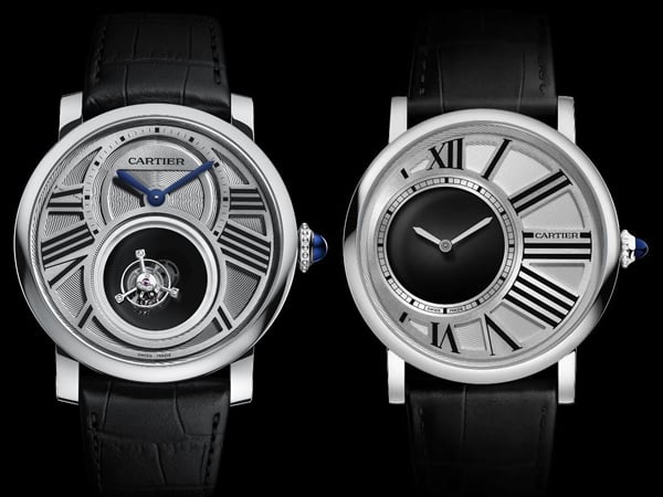 Cartier unveils Rotonde de Cartier Mysterious Double Tourbillon and Rotonde de Cartier Mysterious Hours at SIHH 2013