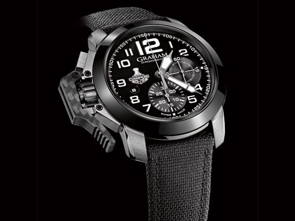 Graham Chronofighter Oversize LA Kings timepiece debuts at Los Angeles