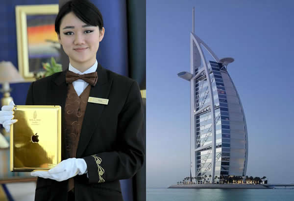 24 carat gold iPads to act as ‘virtual concierges’ for in-house guests at Burj Al Arab