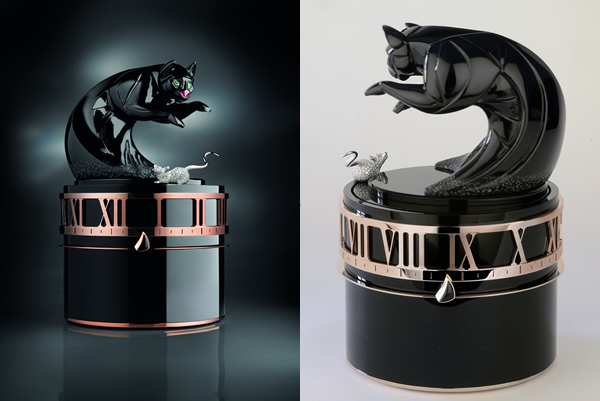 Parmigiani reminisces The Cat and Mouse automaton clock
