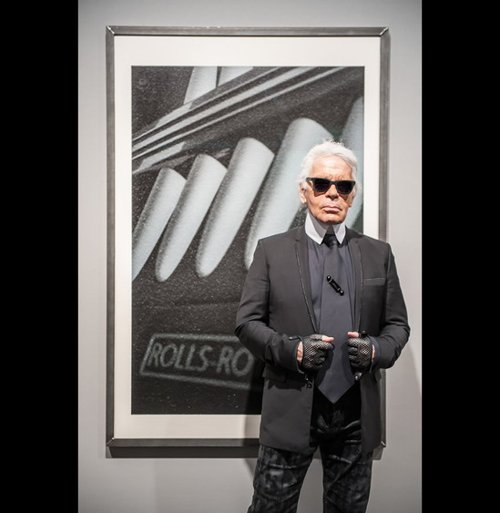 Rolls-Royce teams up with Karl Lagerfeld for a photography exhibition