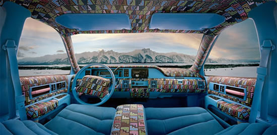 burberry car interior