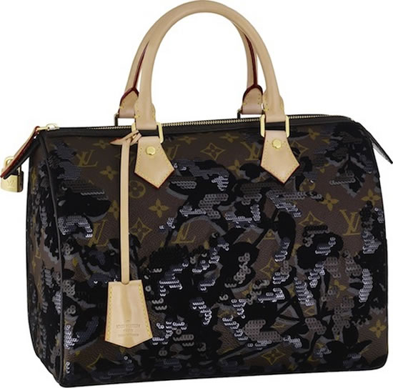 Louis Vuitton Vintage - Fleur de Jais Carrousel Bag - Black Brown