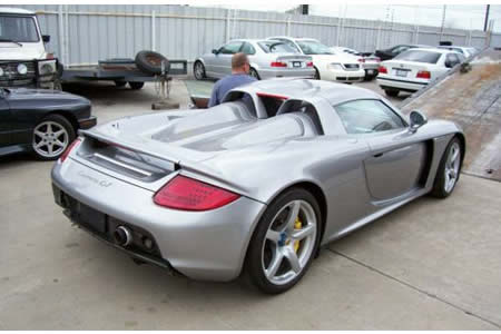 Wrecked Porsche Carrera GT from “Redline” for $100,000 - Luxurylaunches