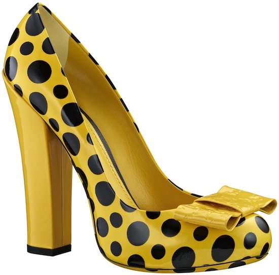 Yayoi Kusama x Louis Vuitton Yellow Monogram Vernis Dots Infinity