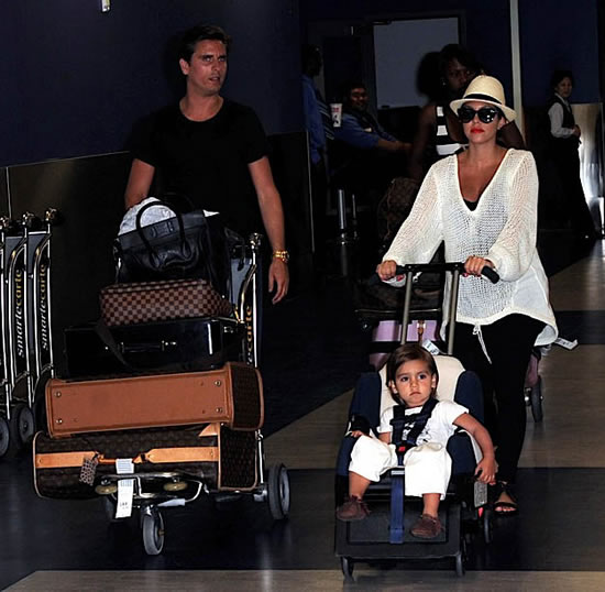 Louis Vuitton Luggage Kardashian