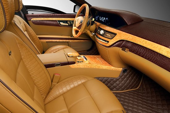 A $700,000 armored Mercedes Benz S600 rolls out with gilded interior -  Luxurylaunches