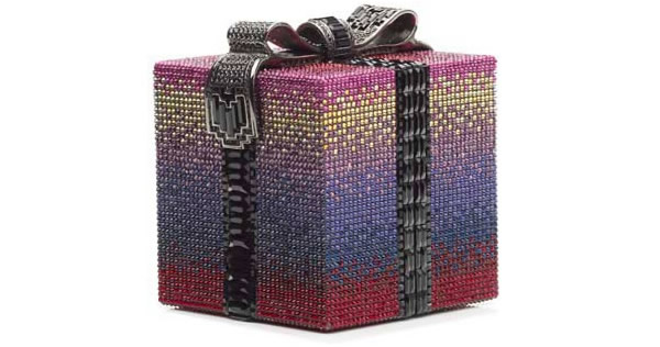 Judith Leiber Ombre Gift package minaudière
